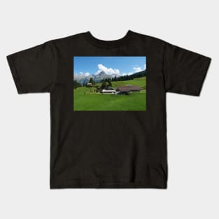 House on Mount Titlis, Switzerland Kids T-Shirt